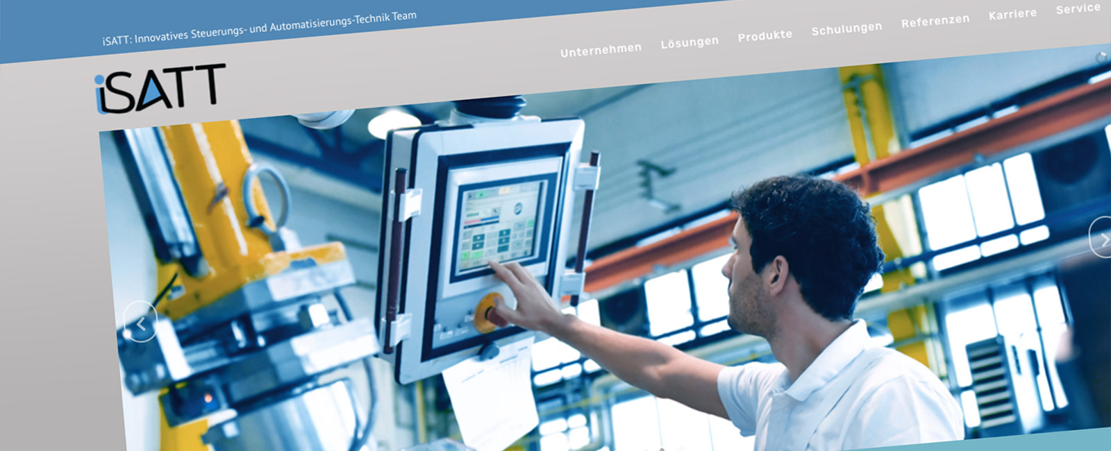 Website-Relaunch für die iSATT GmbH